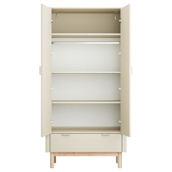 Clothes cabinet with 2 doors (Miloo collection)